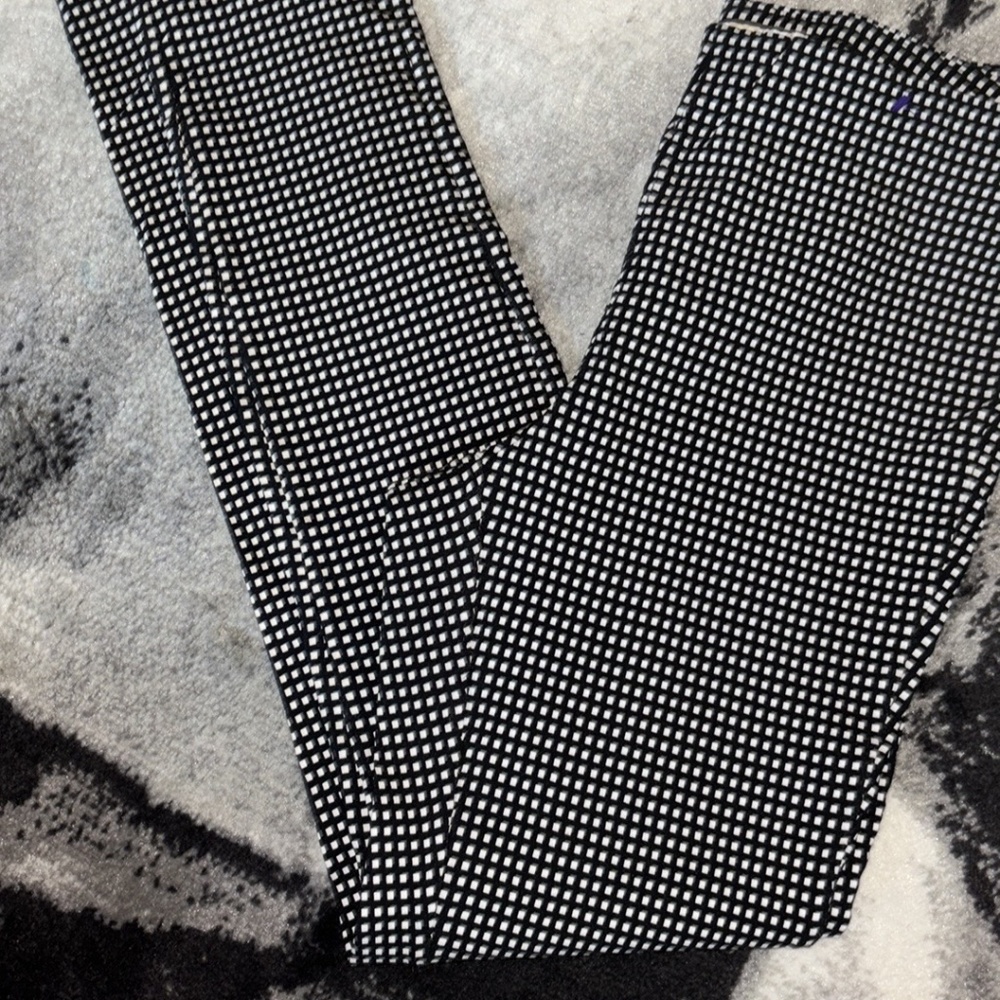 Michael Kors Checkerbox Legging Pant Stretch Size M